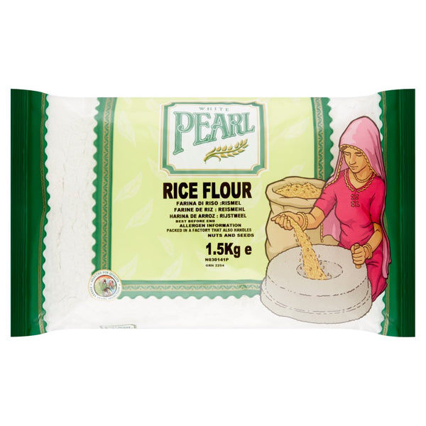White Pearl Rice Flour 1.5kg (Pack of 1)
