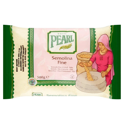 White Pearl Semolina Fine 500g (Pack of 10)