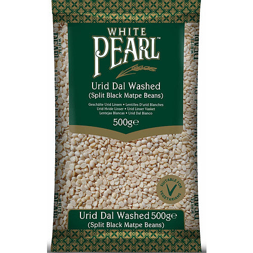 White Pearl Urid Dal Washed 500g (Pack of 12)