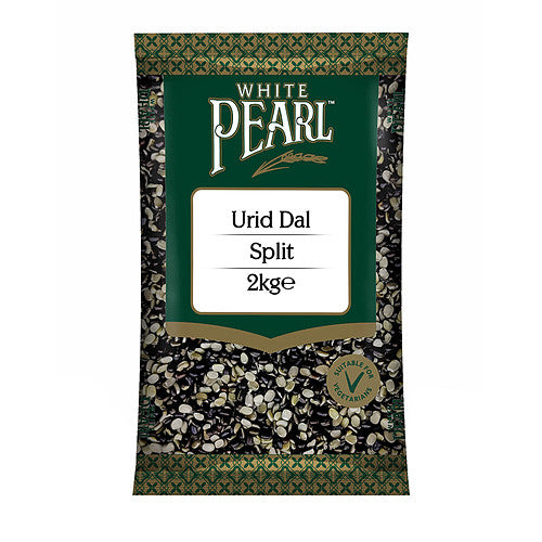 White Pearl Urid Dall-Split 2kg (Pack of 6)