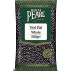 White Pearl Urid Whole 500g (Pack of 12)