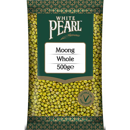 White Pearl Moong Dal Whole 500g (Pack of 12)