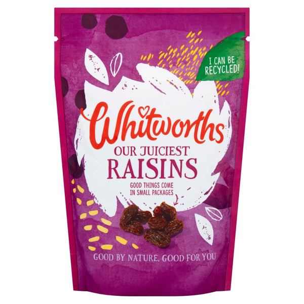 Whitworths Our Juiciest Raisins 325g (Pack of 5)