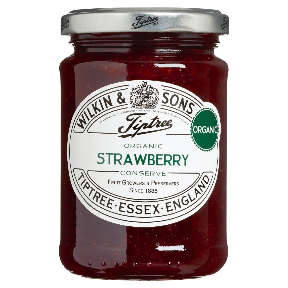 Wilkin & Sons Ltd Tiptree Organic Strawberry Conserve 340g (Pack of 6)