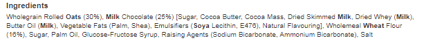 McVitie's Hobnobs The Oaty One Milk Chocolate 262g (Pack of 15)