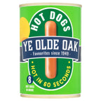 Ye Olde Oak Hot Dogs in Brine 400g (Pack of 12)
