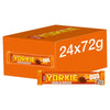 Yorkie Orange Milk Chocolate Duo Bar 72g (Pack of 24)