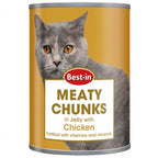 Bestin Cat Food Chicken In Jelly 400g (Pack of 12)