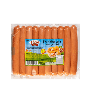 Zaad Chicken Frankfurter 400g (Pack of1)