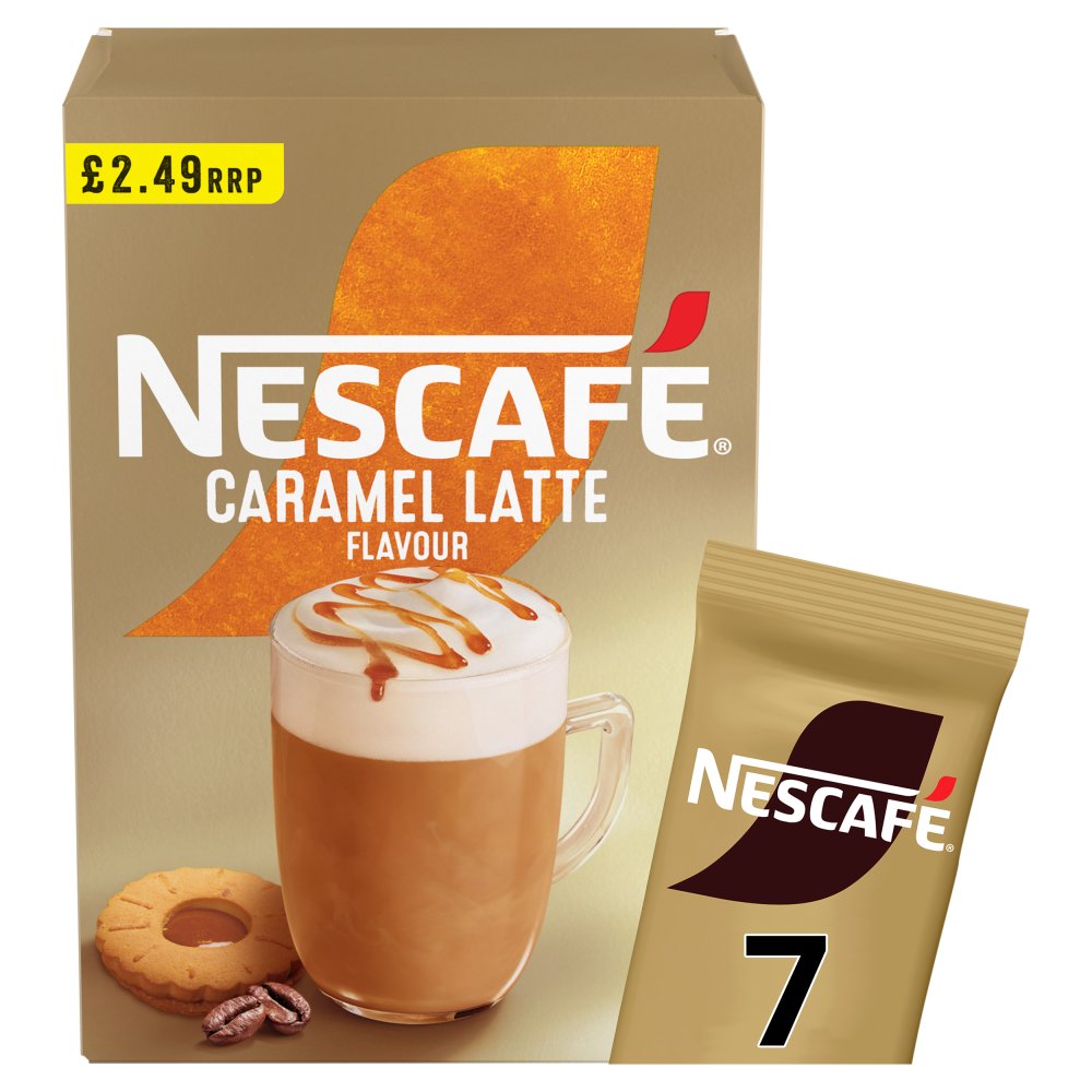 Nescafe Caramel Latte 119g (Pack of 6)