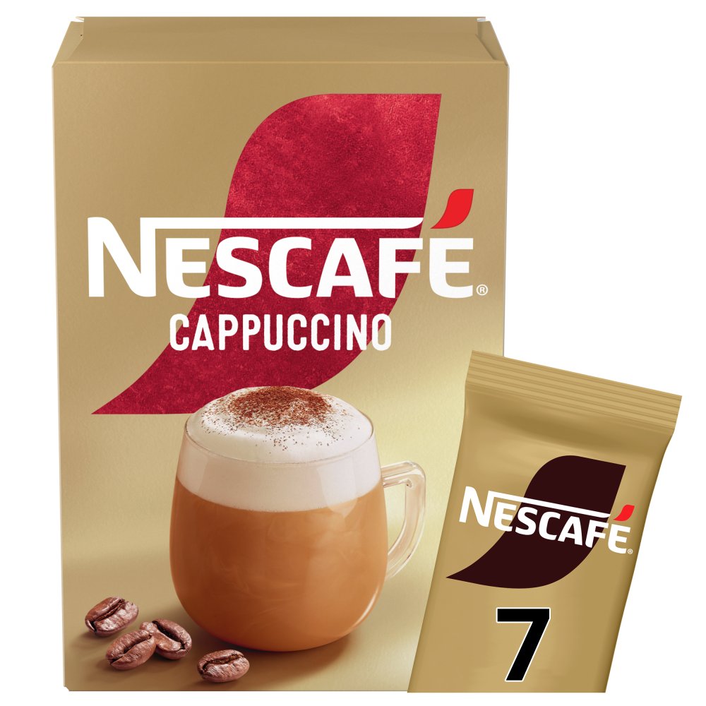 Nescafe Cappuccino Instant Coffee 108.5g (Pack of 6)