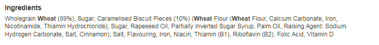 Weetabix Crispy Minis Caramelised Biscuit 500g (Pack of 5)