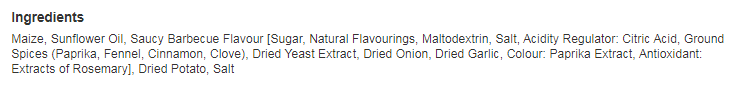 Space Raiders Saucy BBQ Crisps 30g (Pack of 36)