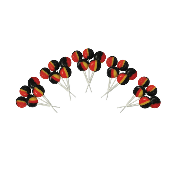 Dobsons Aniseed Mega Lollies Made with Natural Aniseed Oil 25 Unwrapped Lollipops Bag British Gluten Free and Vegetarian Friendly Candy Lolly