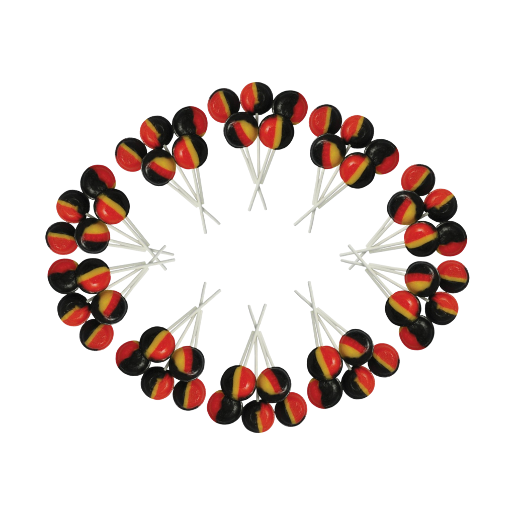 Dobsons Aniseed Mega Lollies Made with Natural Aniseed Oil 50 Unwrapped Lollipops Bag British Gluten Free and Vegetarian Friendly Candy Lolly