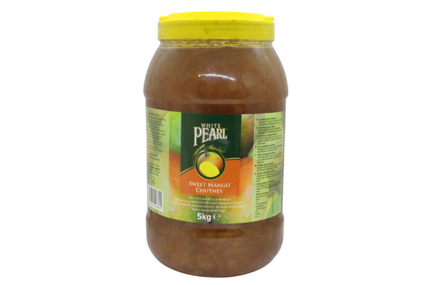 White Pearl Sweet Mango Chutney 5kg (Pack of 1)