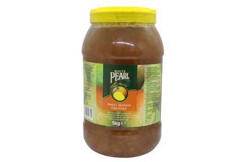 White Pearl Sweet Mango Chutney 5kg (Pack of 1)