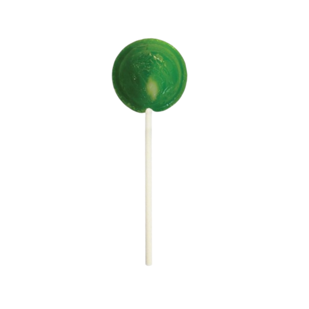 Dobsons Apple Mega Lollies 25 Unwrapped Lollipops Bag British Gluten Free and Vegetarian Friendly Candy Lolly