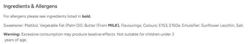 Zorba Online SUGAR FREE Assorted Toffee Individually Wrapped Assorted Flavours 100g Bag