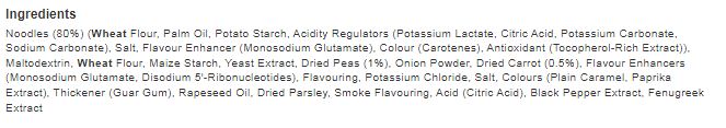 Batchelors Super Noodles BBQ Beef Flavour 75g (Pack of 8)