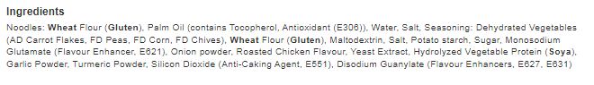 Ko-Lee Go Noodles Roast Chicken Flavour 65g (Pack of 6)