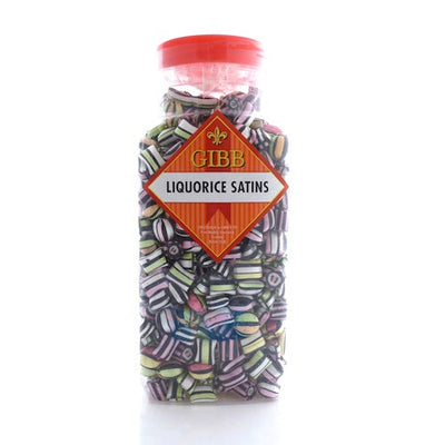 Gibb Liquorice Satins 3kg (Pack of 1)
