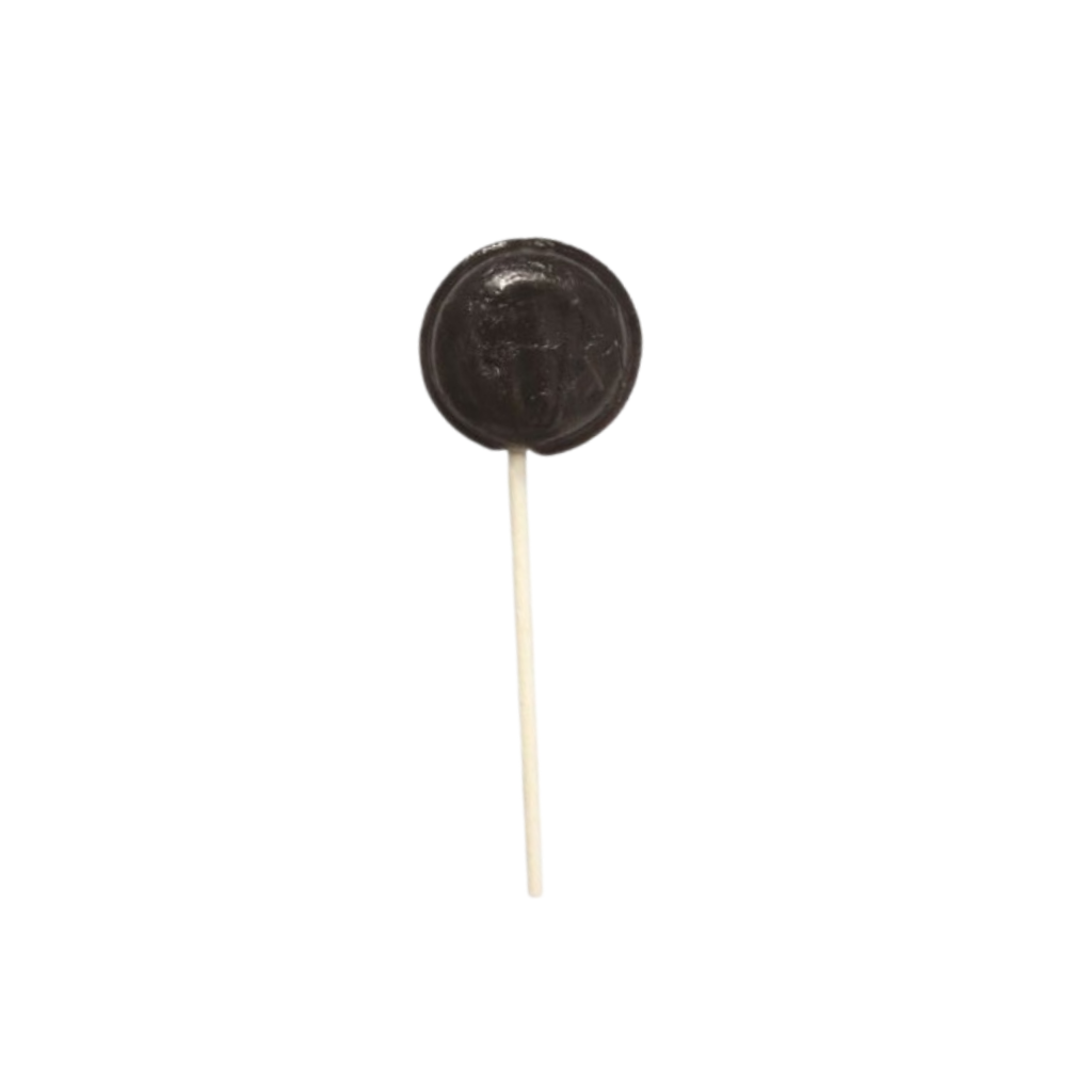 Dobsons Blackcurrant Mega Lollies 90 Unwrapped Lollipops Jar British Gluten Free and Vegetarian Friendly Candy Lolly