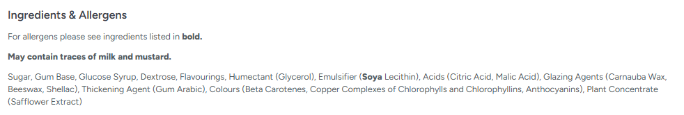 Zorba Online Bubblegum Balls 500g Bag