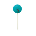Dobsons Bubblegum Mega Lollies 90 Unwrapped Lollipops Jar British Gluten Free and Vegetarian Friendly Candy Lolly