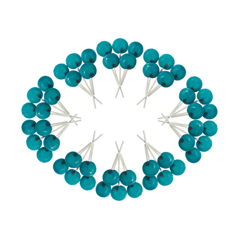 Dobsons Bubblegum Mega Lollies 50 Unwrapped Lollipops Bag British Gluten Free and Vegetarian Friendly Candy Lolly