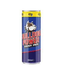 Bulldog Energy Can 250ml (Pack of 24)