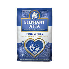 Elephant Atta White 25Kg (Pack of 1)