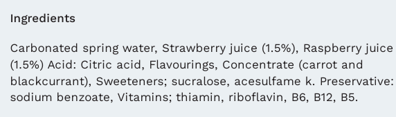 Radnor Spring Strawberry And Raspberry 500ml (Pack of 12)