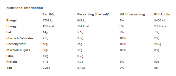 Wagon Wheels Original 228g (Pack of 16)