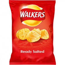 Walkers Ready Salted Crisps 70g (Pack of 15)