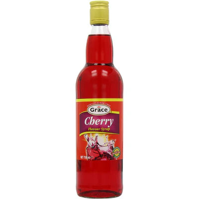 Grace Cherry Syrup 750 ml ( pack of 6 )