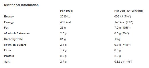Smiths Frazzles Crispy Bacon Snacks Crisps 90g (Pack of 18)