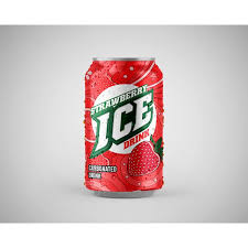 Ice Strawberry Can 330ml (Pack of 24)