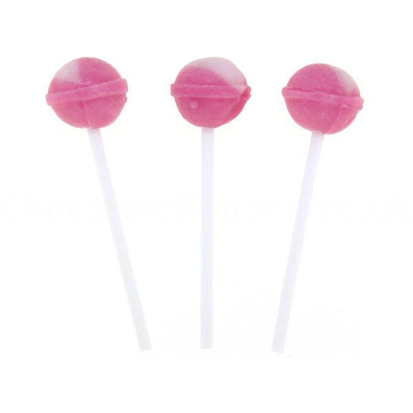 Vidal Lotta Lollies Strawberry & Cream Lollipops 250g Bag (Pack of 1)