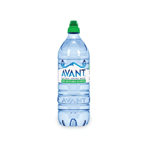 Avant Natural Mineral Water Sportscap 1 Ltr (Pack of 6)