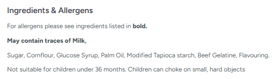 Zorba Online Candy Sticks 1kg Bag