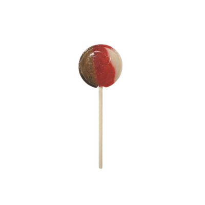 Dobsons Cherry Cola Mega Lollies 90 Unwrapped Lollipops Jar British Gluten Free and Vegetarian Friendly Candy Lolly