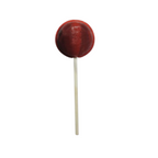 Dobsons Cherry Mega Lollies 50 Unwrapped Lollipops Bag British Gluten Free and Vegetarian Friendly Candy Lolly