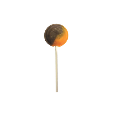 Dobsons Chocolate Orange Mega Lollies 50 Unwrapped Lollipops Bag British Gluten Free and Vegetarian Friendly Candy Lolly