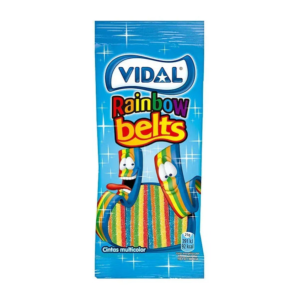Vidal Rainbow Belts 100g Bag (Pack of 1)