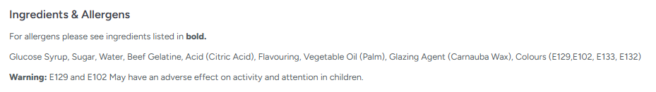 Zorba Online Cola Bottles 100g Bag