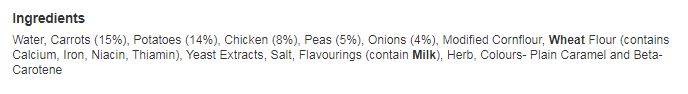 Heinz Big Soup Chunky Chicken & Vegetable 400g (Pack of 12)