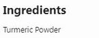 White Pearl Turmeric Powder 5kg (Pack of 1)