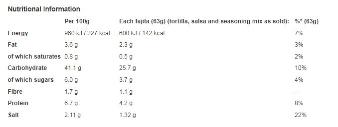 Old El Paso Fajita the Kit Smoky BBQ 500g (Pack of 4)