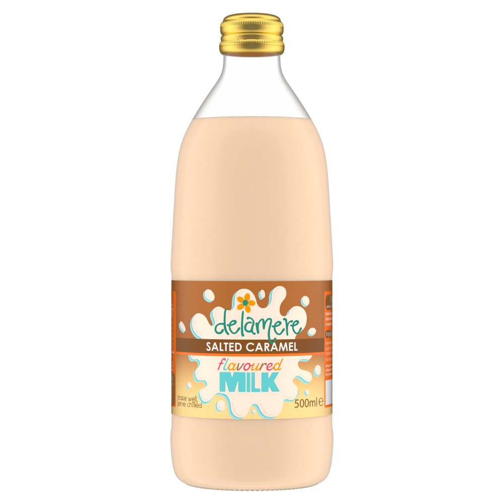 Delamere Salted Caramel Flavoured Milk 500ml (Pack of 1)